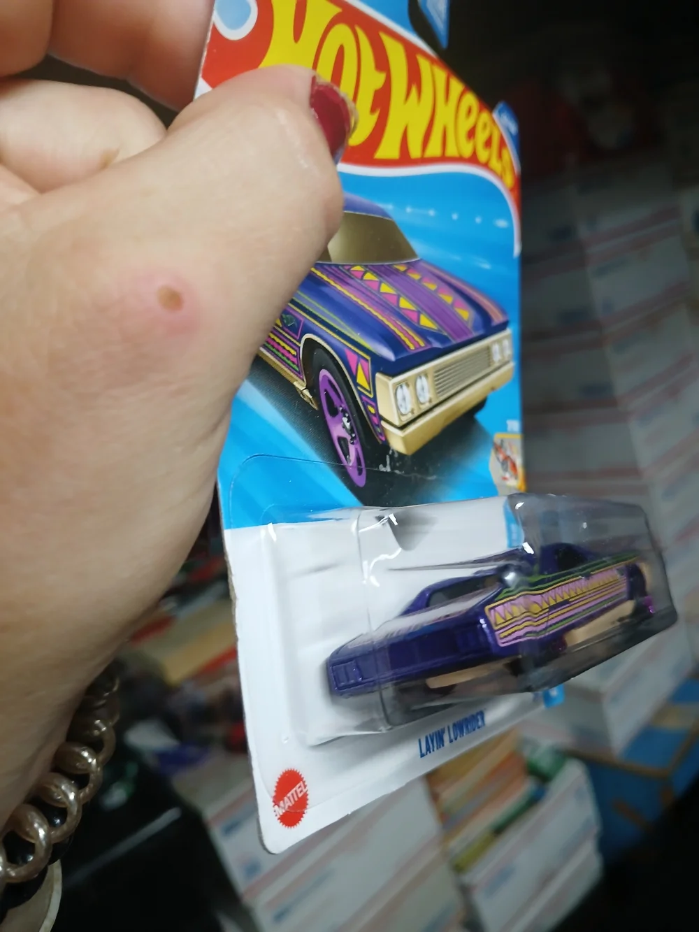 Layin' Lowrider from the 2025 Hot Wheels mainline set (Collector No. 223/250, HW